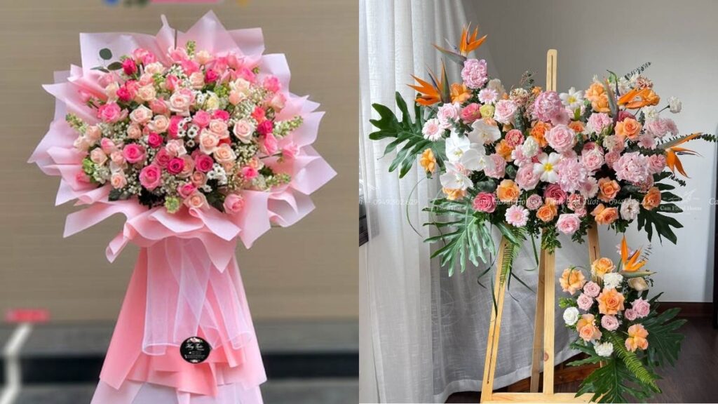 Gợi ý hoa khai trương cho cửa hàng công ty spa nhà hàng và đối tác
