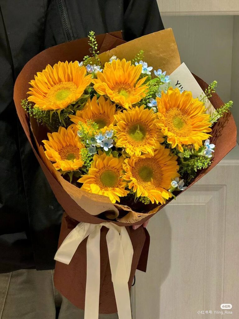 Bó hoa hướng dương mừng sinh nhật